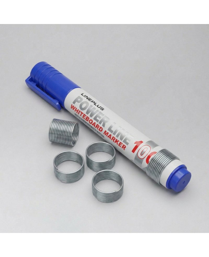 Kroužek popisovače Kores pro přichycení k magnetu - sada 5 ks