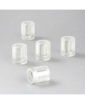 Kancelářský magnet OF-2 transparentní - 1 ks