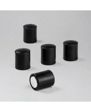 Kancelářský magnet OF-2 černý - 1 ks