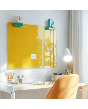 ✨ Žltá exotická sklenená magnetická tabuľa SMATAB®