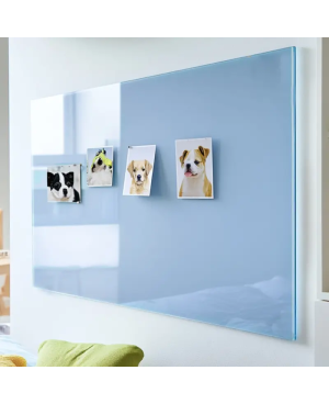 Skleněná magnetická tabule - modrá královská Smatab®