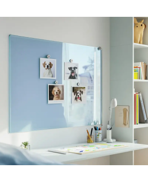 Skleněná magnetická tabule - modrá královská Smatab®