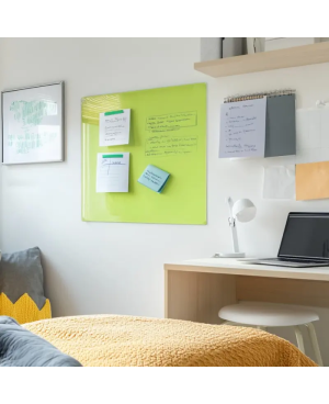 Skleněná magnetická tabule - zelená pistáciová Smatab®