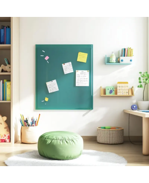 Skleněná magnetická tabule - zelená smaragdová Smatab®