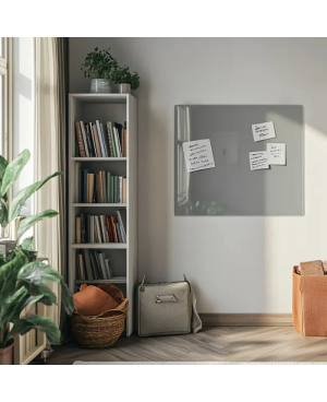 Skleněná magnetická tabule - šedá paynova Smatab®