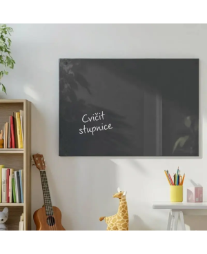 Skleněná magnetická tabule - šedá antracitová Smatab®