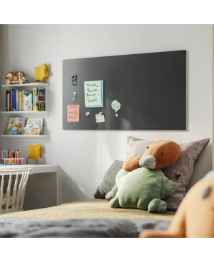 Sivá antracitová sklenená magnetická tabuľa SMATAB®