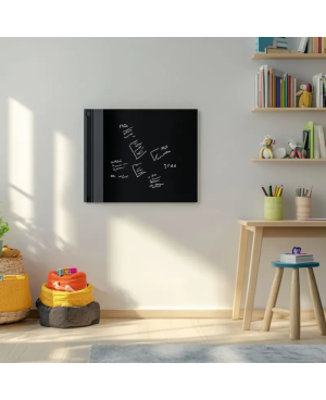 Čierna sklenená magnetická tabuľa SMATAB®