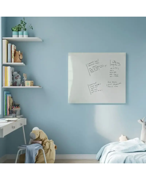 Skleněná magnetická tabule pro děti - bílá satinová Smatab®