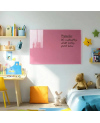Ružová perlová sklenená tabuľa SMATAB® pre deti
