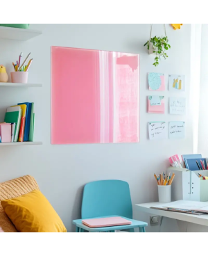 Skleněná magnetická tabule pro děti - bílá satinová Smatab®