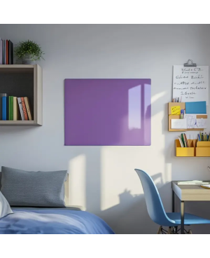 Skleněná magnetická tabule pro děti - fialová kobaltová Smatab®