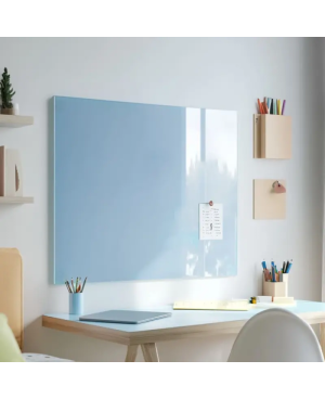 Skleněná magnetická tabule pro děti - modrá královská Smatab®