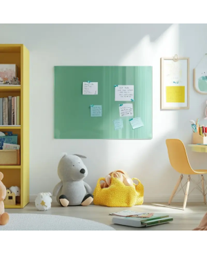 Skleněná magnetická tabule pro děti - zelená veronesová Smatab®