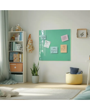 Skleněná magnetická tabule pro děti - zelená veronesová Smatab®
