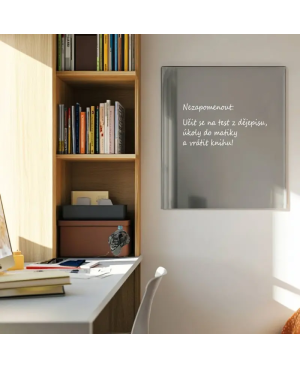 Skleněná magnetická tabule pro děti - šedá paynova Smatab®