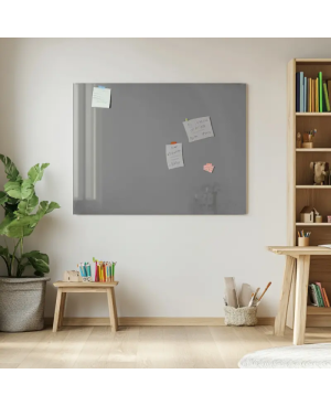 Skleněná magnetická tabule pro děti - šedá paynova Smatab®