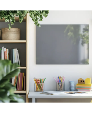 Skleněná magnetická tabule pro děti - šedá paynova Smatab®
