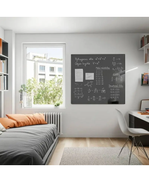 Skleněná magnetická tabule pro děti - šedá antracitová Smatab®