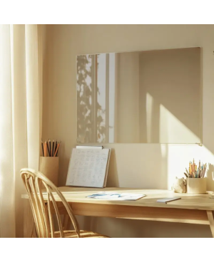 Skleněná magnetická tabule - okrová umbra Smatab®