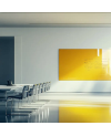 Skleněná pracovní a kancelářská tabule - žlutá neapolská Smatab®