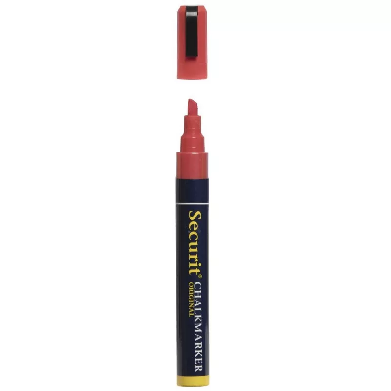 Securit Chalk Marker - červený Securit Chalk Marker - červený
