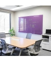 Skleněná pracovní a kancelářská tabule - fialová kobaltová Smatab®