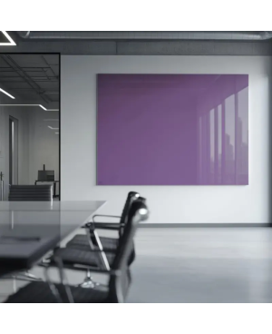 Skleněná pracovní a kancelářská tabule - fialová kobaltová Smatab®