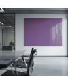 Skleněná pracovní a kancelářská tabule - fialová kobaltová Smatab®