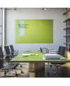 Skleněná pracovní a kancelářská tabule - zelená pistáciová Smatab®