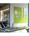 Skleněná pracovní a kancelářská tabule - zelená pistáciová Smatab®