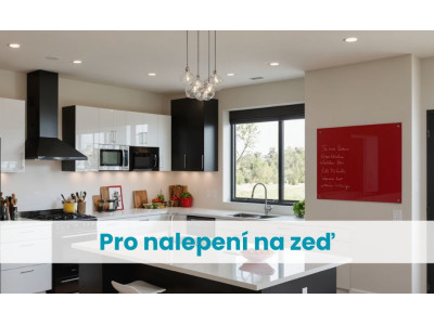 Nalepovacie magnetické tabule na stenu