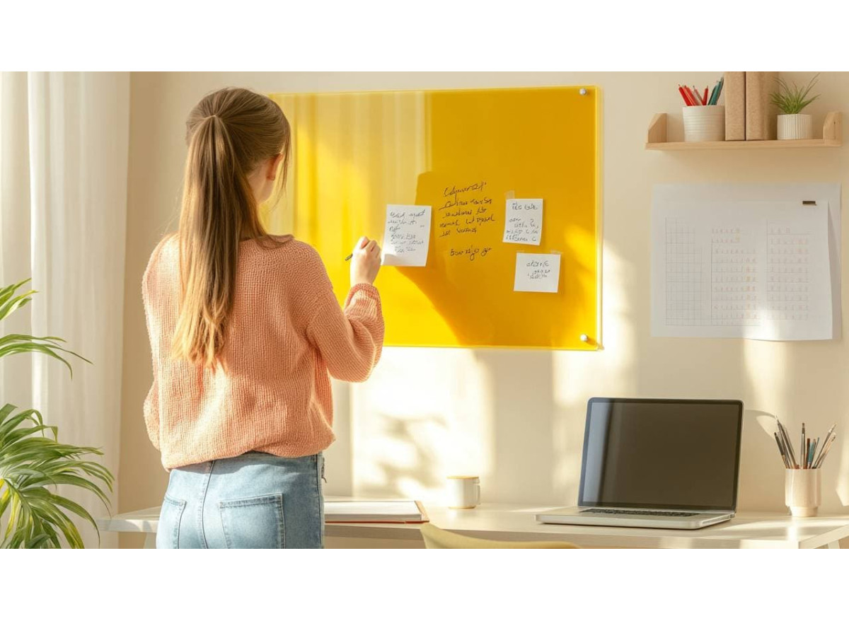 Skleněná magnetická tabule SMATAB® – tipy a péče